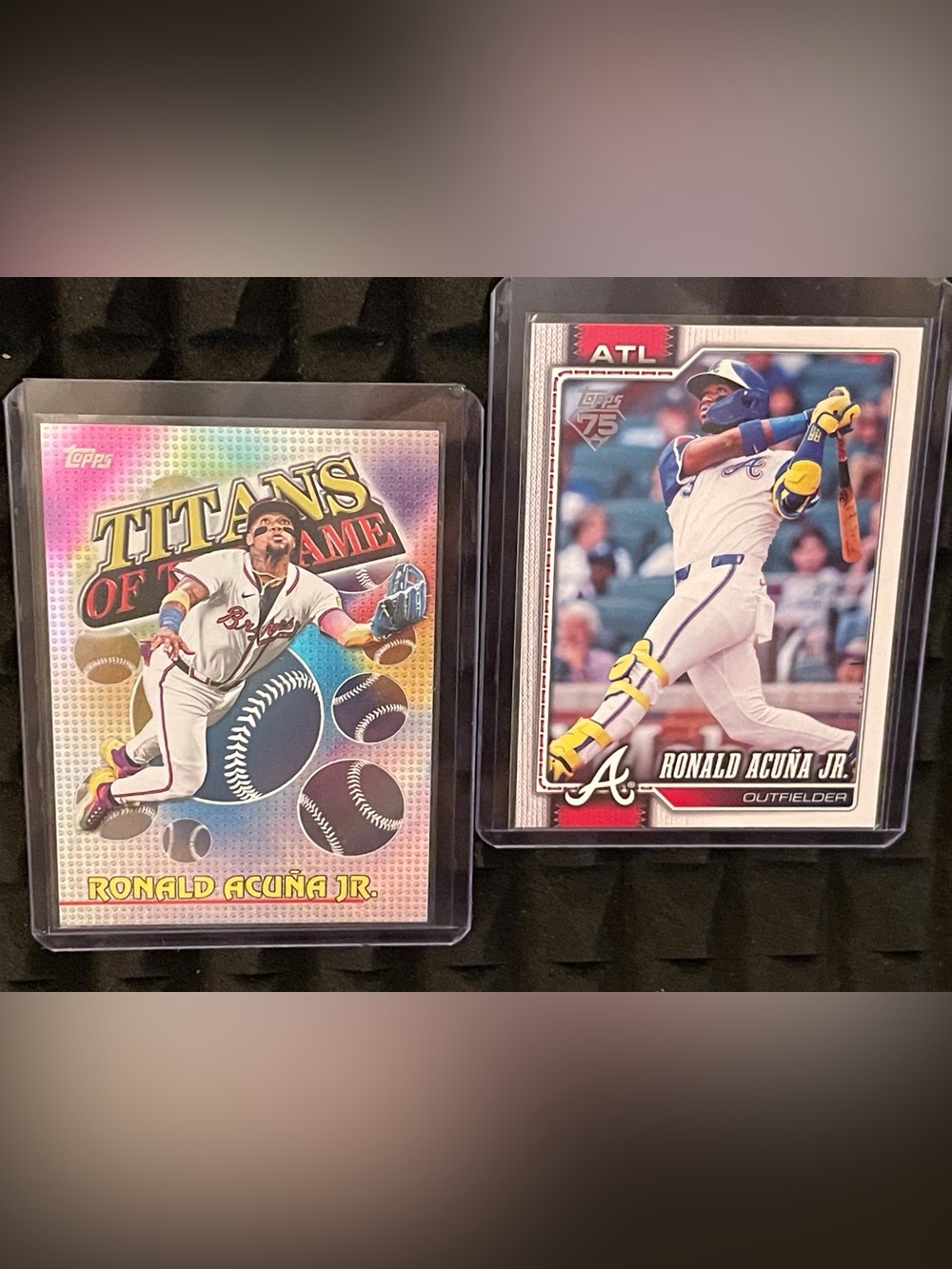 Ronald Acuna Jr. 2025 Topps Series Baseball-Titans of the Game